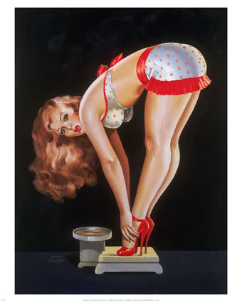 1193Pin-up-Girl-on-Scale-Posters
